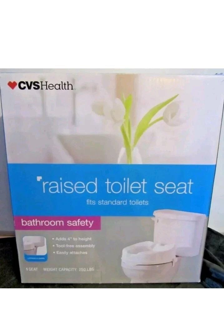 Raised Toilet Seat by CVS Health - Retails $54.99