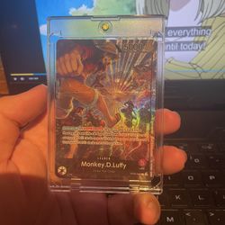 One Piece PSA Luffy Promo *DMG*