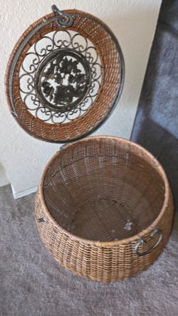 Basket decor