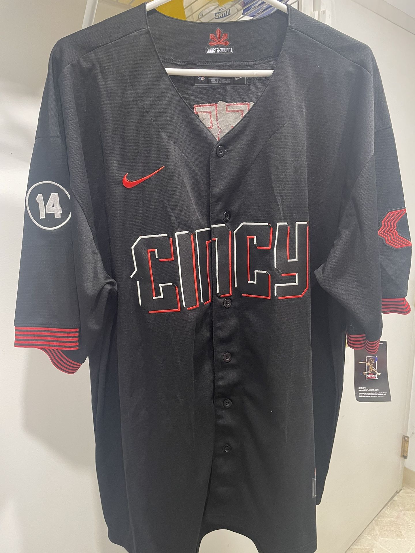 Cincinnati Reds City Connect Hunter Greene stitched jersey Size Large up to 4xl