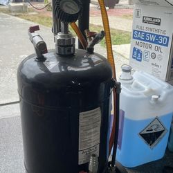 John Dow Industries Vacuum Oil Drain Tank Kit / Fluid Evacuator