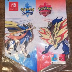 Pokemon Sword Shield Sign Banner 