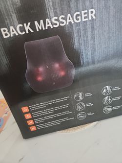 WAIST BACK LEG NECK SHOULDER AMD ANDOMINAL MASSAGER  WITH HEAT  NEW