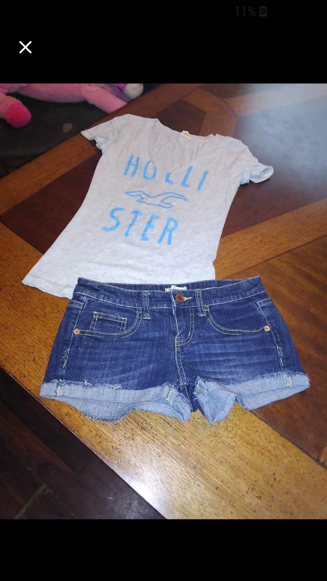Juniors Hollister outfit size XS/3