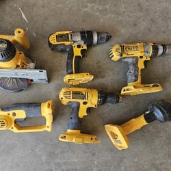 Power Tools - Drill, Saw, Etc... - Three Batteries - Charger