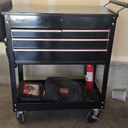 TOOL BOX + TOOLS