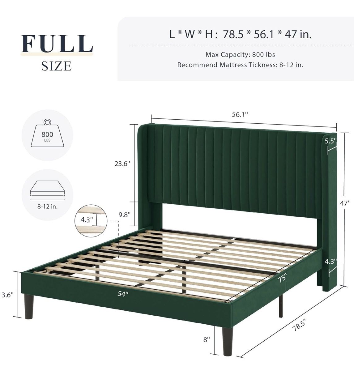 Full Size Bed frame