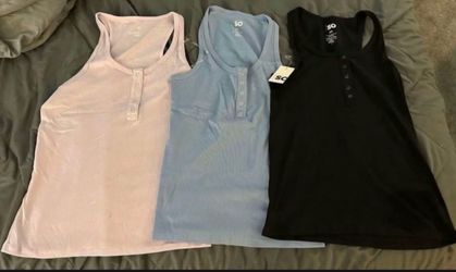 Junior tanks lot size xxl brand new