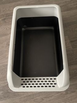 Cat Aluminum Litter Box