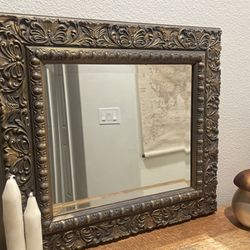 Vintage Mirror 21x19”