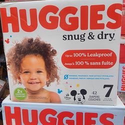 Huggies 7 $20 Each Box.