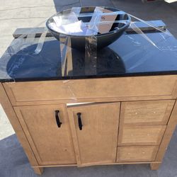 New 36” Bathroom Vanity Sink