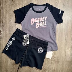 CHROME HEART DEADLY DOLL SET SIZE MEDIUM