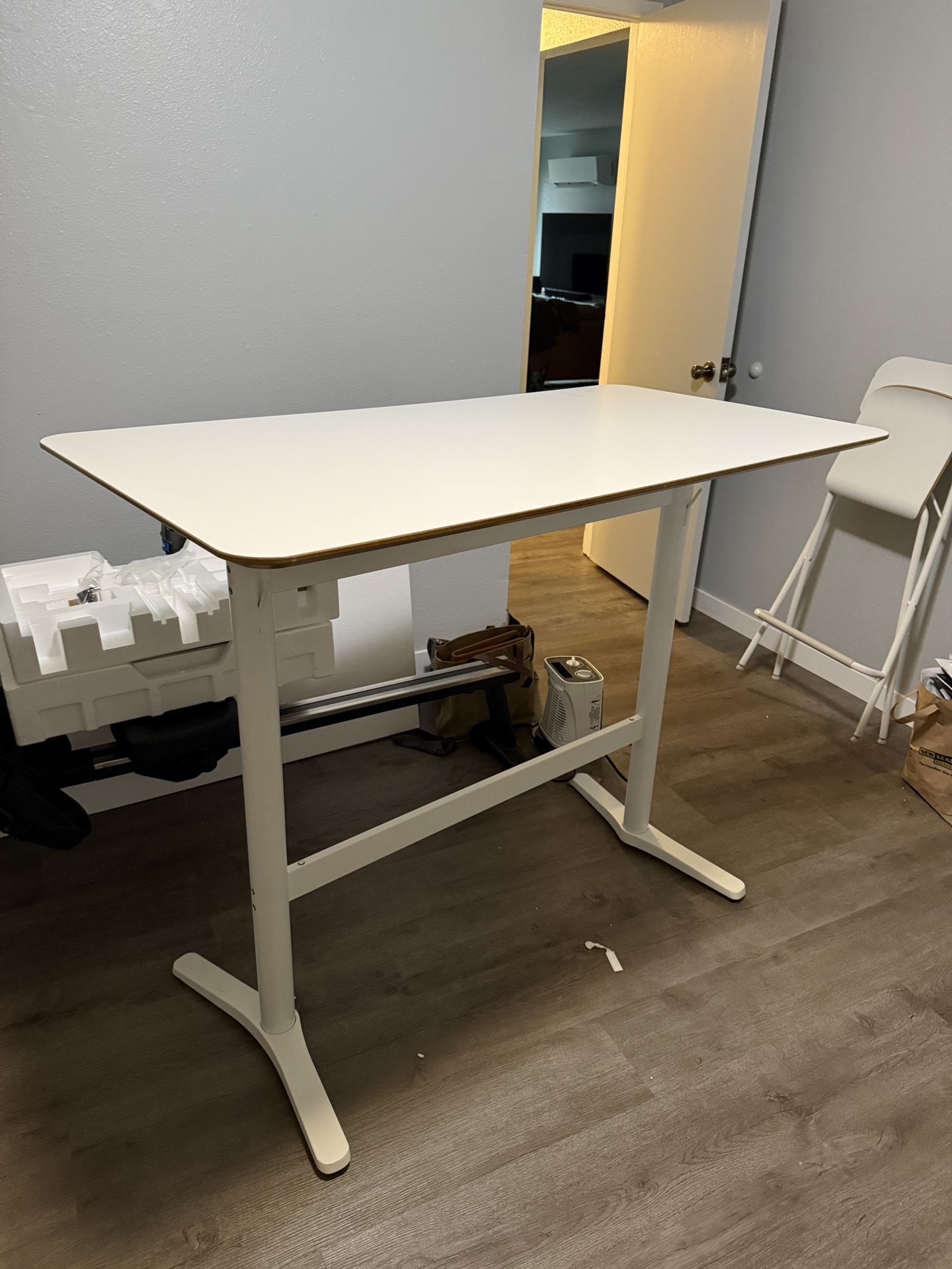 IKEA Bilsta White Bar Table