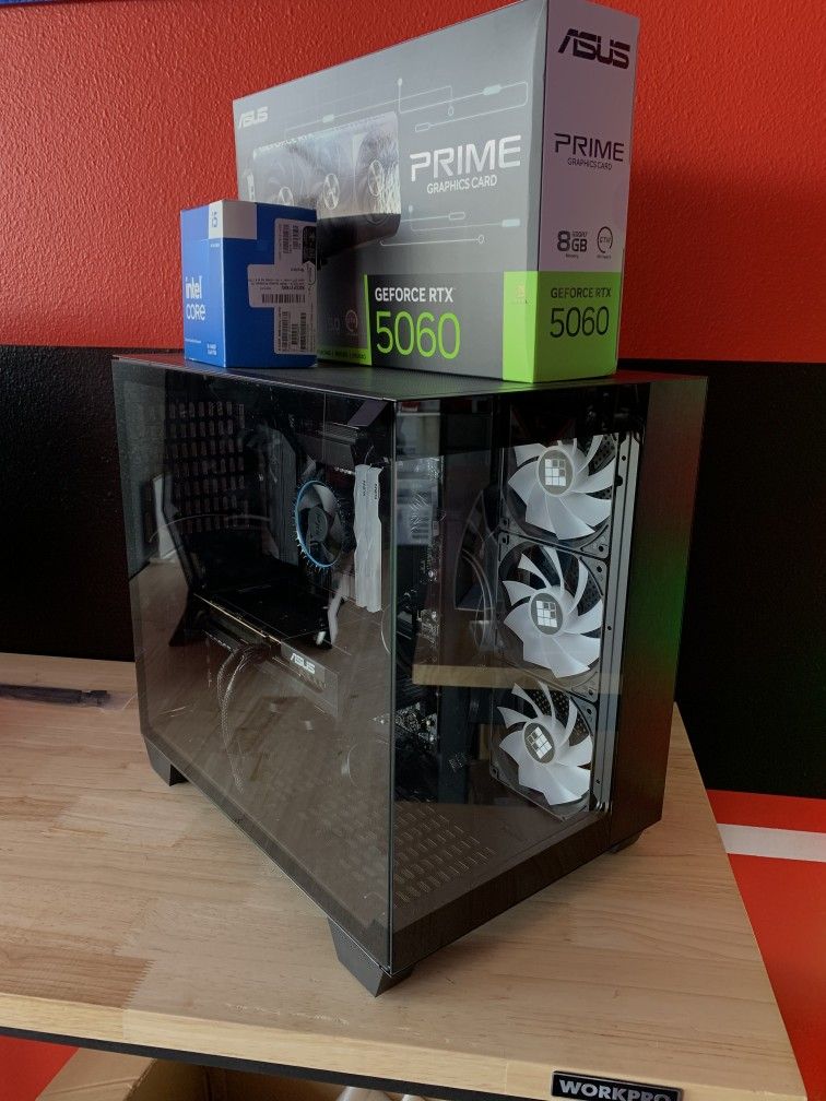 RTX 5060 Custom Built PC - Only $50 Down With No Credit Needed Financing!