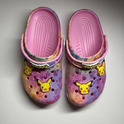 Crocs Pink Pokemon Pikachu (GS) NEW sizes 3y/5y/6y