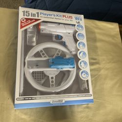 Dream Gear Wii 15 In 1 Players Kit Plus 