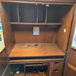 Beautiful Desk with Doors For Privacy Doors 