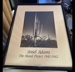 Ansel Adams The Mural Project 1(contact info removed) Framed Poster