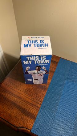 Signed Bobble Head By Matt Kemp 