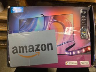 Govee TV Backlight 3 Lite, 11.8ft LED Strip Lights Sync with 55-65 Inch TVs
Upgraded Camera with Fish-Eye Correction Function, RGBICW Screen Sync Ligh