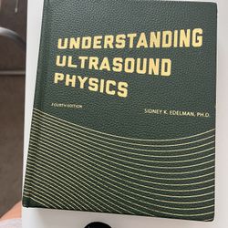 Edelman Understanding Ultrasound physics Book 