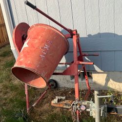 Old School Cement Mixer