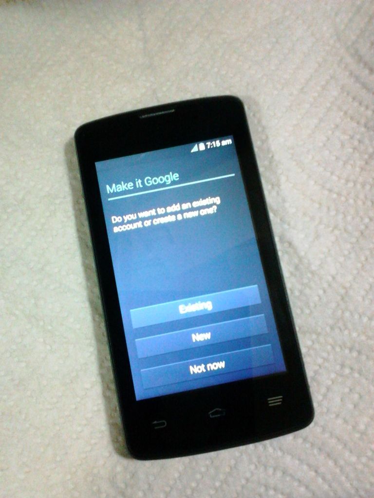 A ZTE quest N817 Android Virgin Mobile smartphone