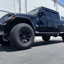 Jeep 2.5” Inch Lift Kit Bundled with Wheels and Tires $2395. Installed!