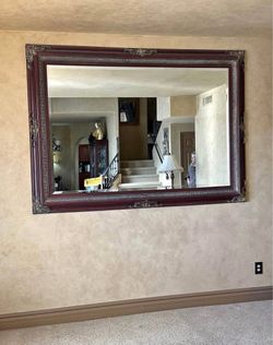 (7-FOOT TALL) X (5-FOOT WIDE)  BEVELED MIRROR