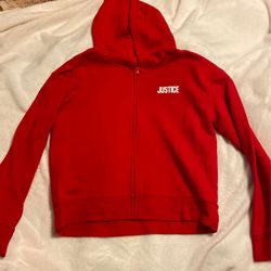Justice Sweater/red Color