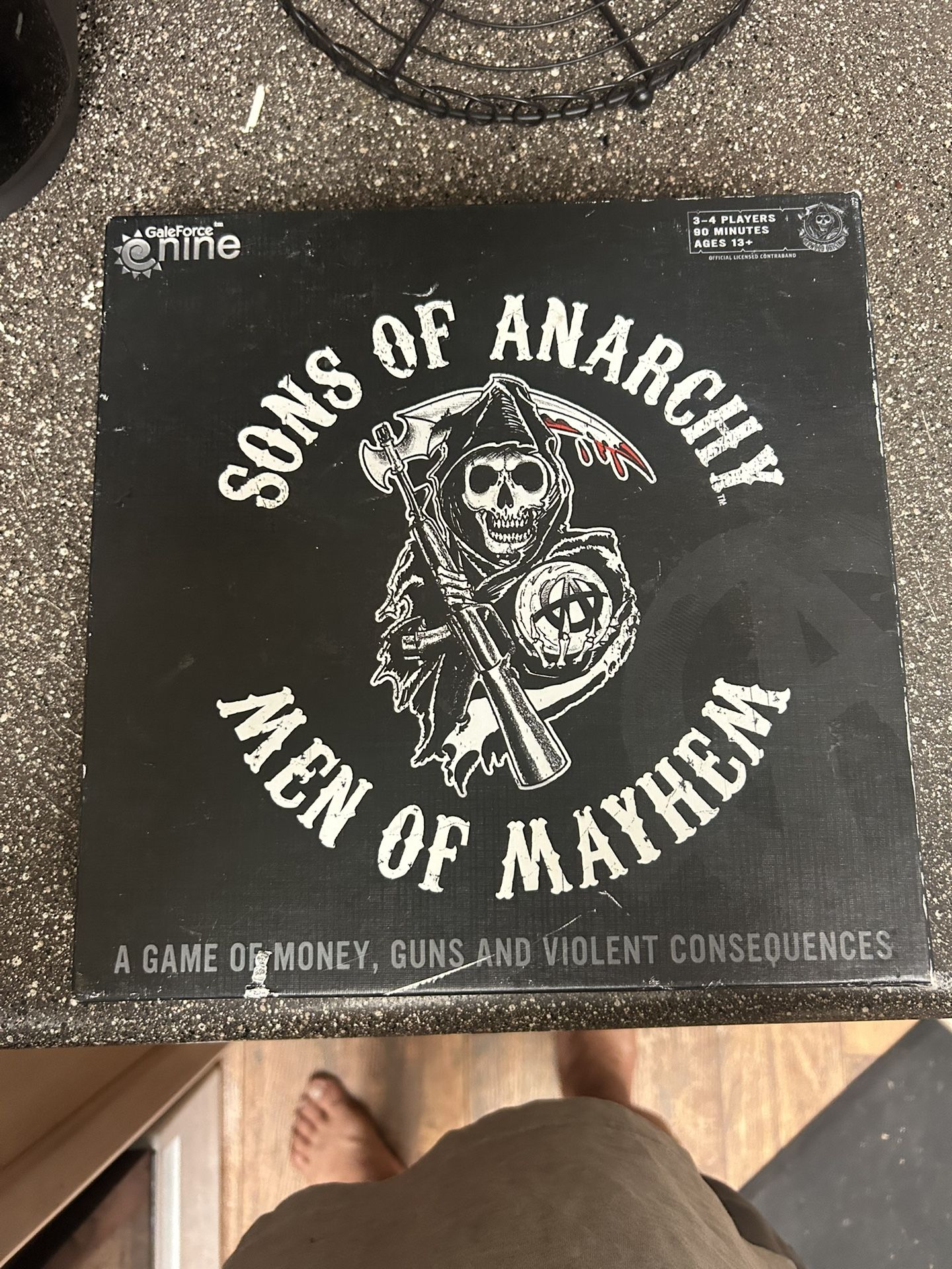 Sons of Anarchy Men of Mayhem board game