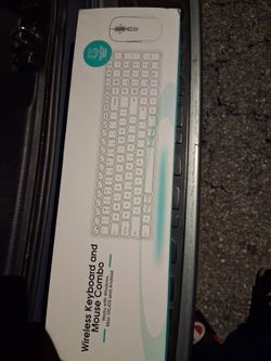 Wireless Keyboard and Mouse Combo