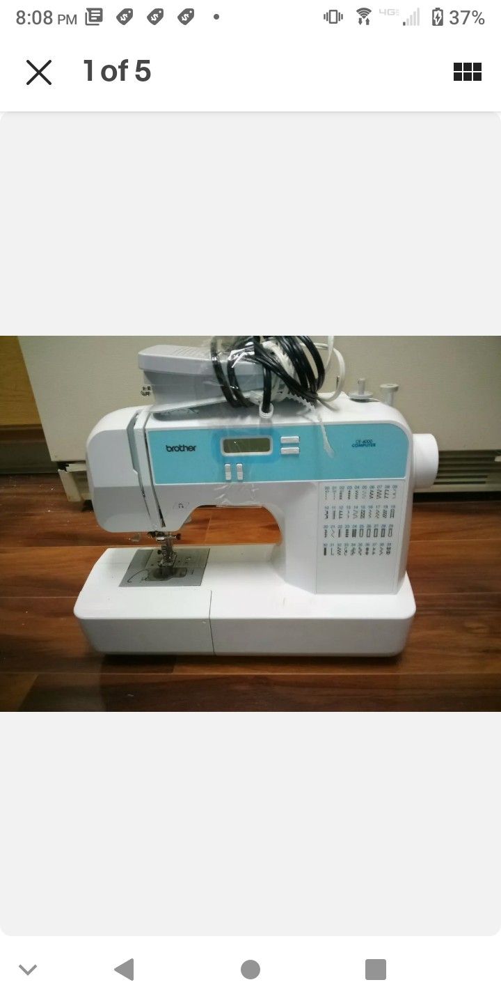 Brother CE-4000 Computerized Sewing Machine Tested / Working