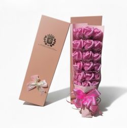 Pink graduation forever bouquet in beautiful gift box