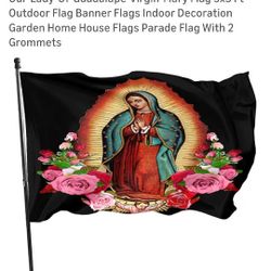 New In Package. Our Lady Of Guadalupe Flag. Very Nice. See All Photos. Cash, Pickup Only