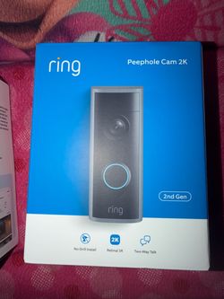 Ring Peephole Cam 2K 2nd Gen