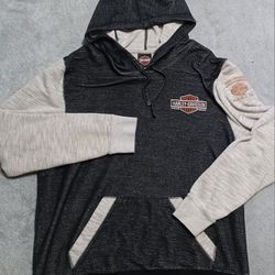 Men's Harley Davidson Size Large Hoodie Pullover 