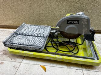 ryobi wet saw tile cutter