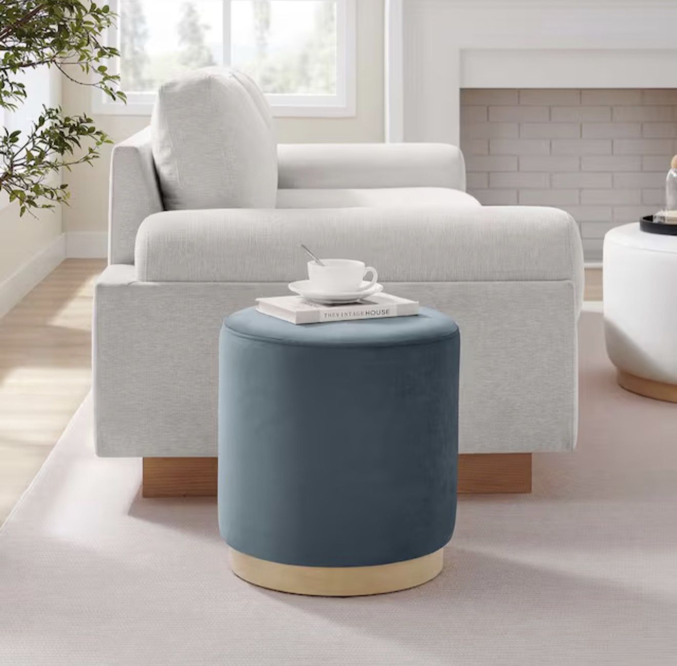 MODWAY Round Ottoman 