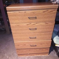 Brown dresser