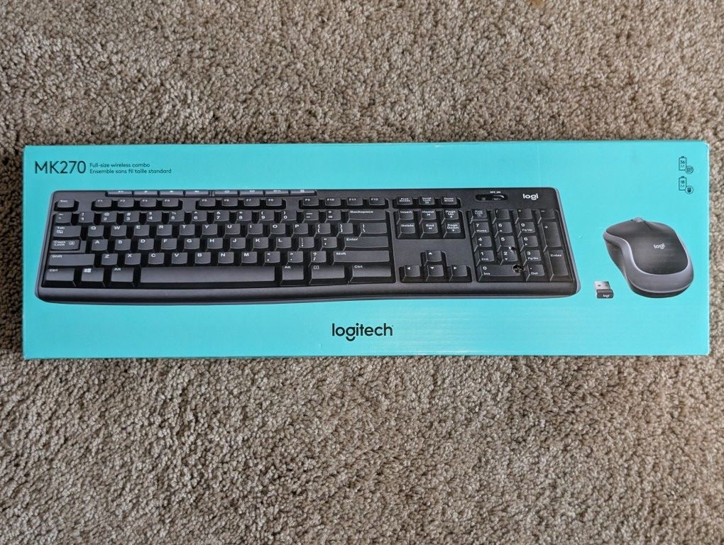 Logitech MK270 Wireless Keyboard and Mouse Combo ((contact info removed)36)