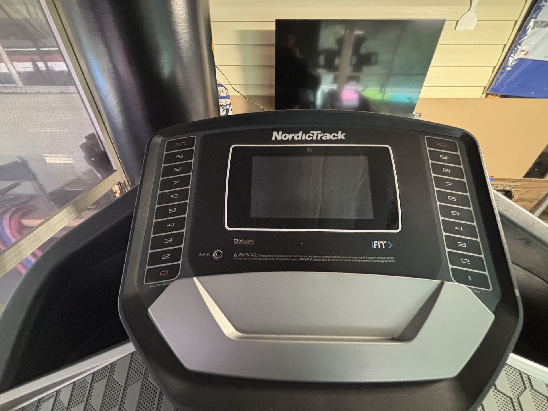 Treadmill Punching Bag