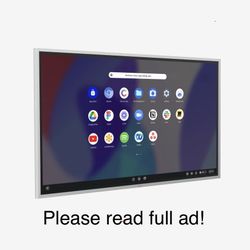55" Vibe S1 Interactive 4K Smart Board with AI Camera and Original Packaging