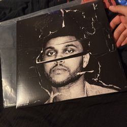 The weeknd Vinyl record clear