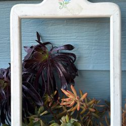 Wooden Hanging Picture Frame, Vintage 