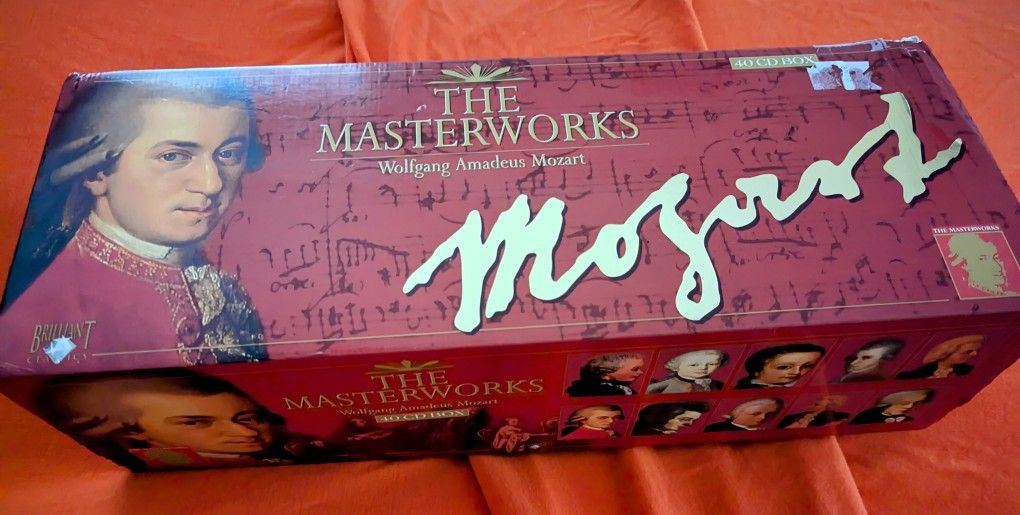 Wolfgang Amadeus Mozart: Complete Works 170 Discs, Brilliant
