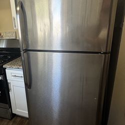 Frigidaire Stainless Steel Refrigerator – $170