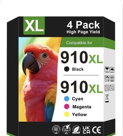 Cartuchos de tinta 910XL para impresoras HP de repuesto para cartuchos de tinta HP 910XL, paquete combinado para impresora HP 910, funciona con impres