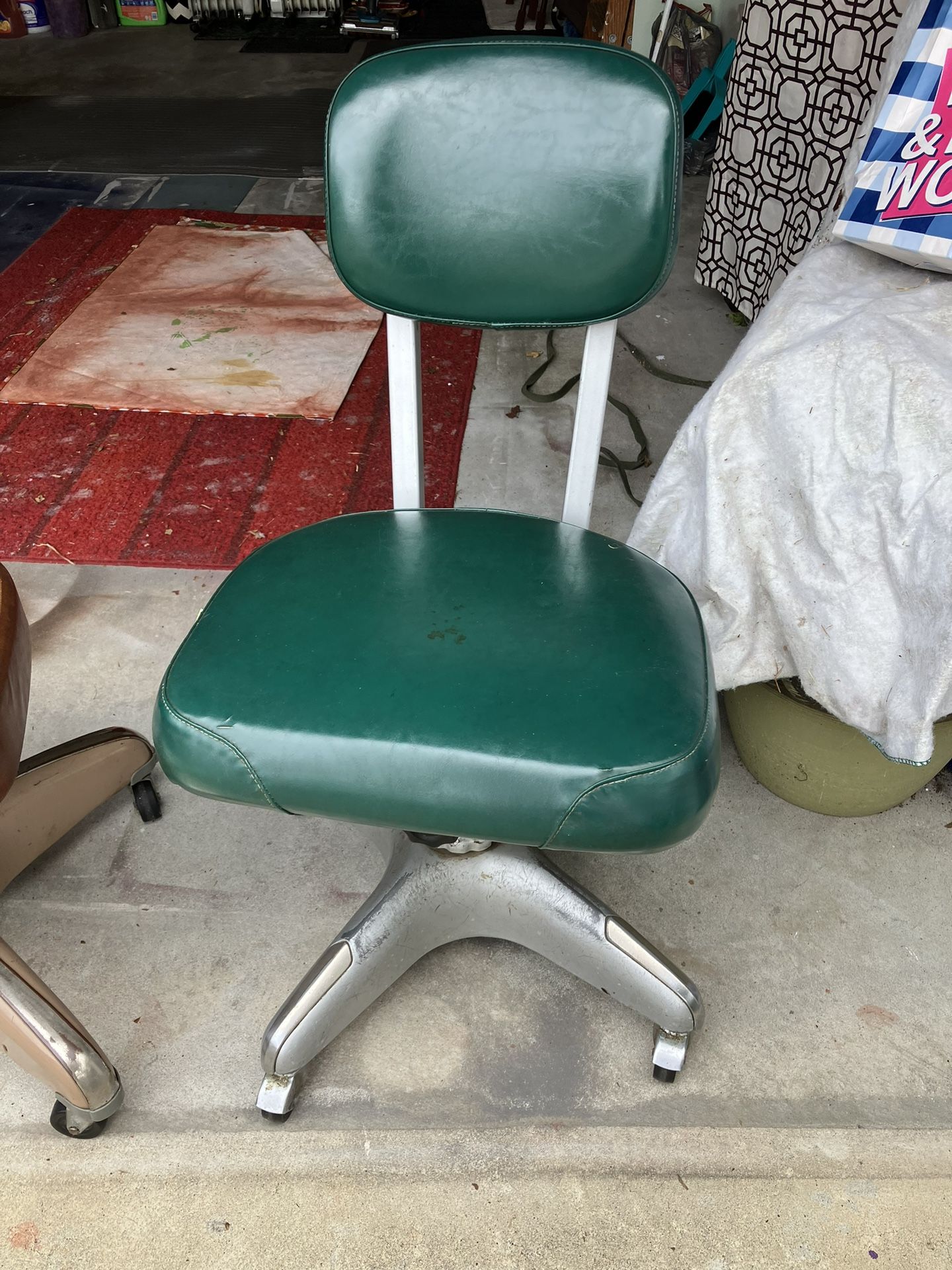 Vintage Mid century Industrial Office Chair